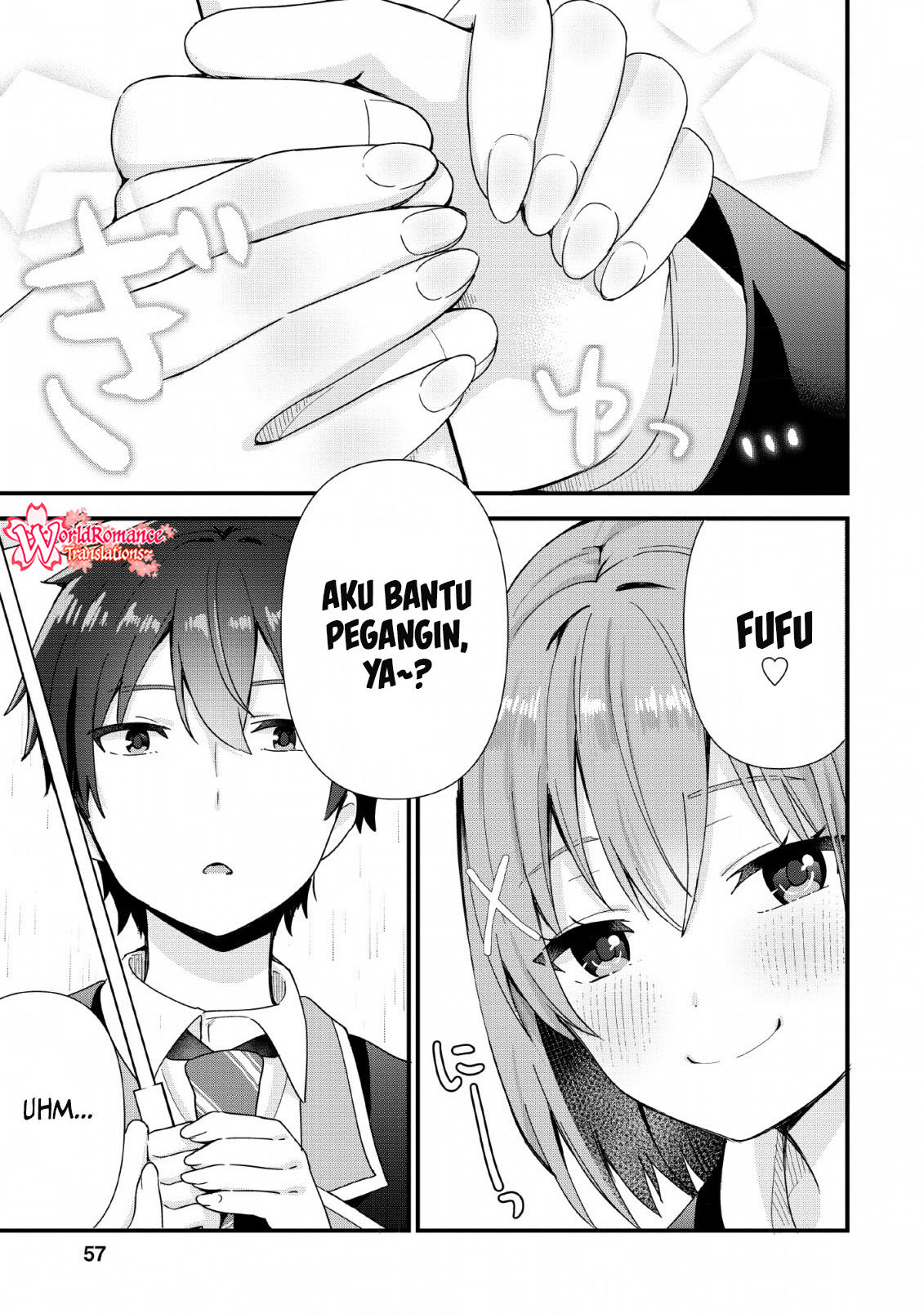 The Cute Girl Sitting Next to Me Is Trying to Make Me Fall in Love With Her as a Way to Ridicule Me, but the Tables Were Turned on Her Before She Knew It Chapter 02 Gambar 22